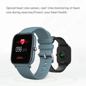 P8 Smart Watch Vyrai Moterys IP67 atsparus Vandeniui Fitness Tracker Sporto Širdies ritmo Monitorius Smartwatch už Amazfit Gts Smartwhatch Relogio