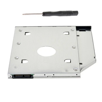 NAUJAS 12.7 mm, SATA 2-asis SSD HDD Caddy ACER Aspire V3-771G V3-772 V3-772G V3-571G V3-471G Kietajame Diske Caddy