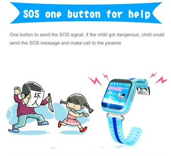 Originalus GPS Smart Žiūrėti Q750 Q100 Baby Smart Žiūrėti Su 1.54 colių Jutiklinis Ekranas SOS Skambučio Vieta Prietaiso Tracker už Vaikas Saugus