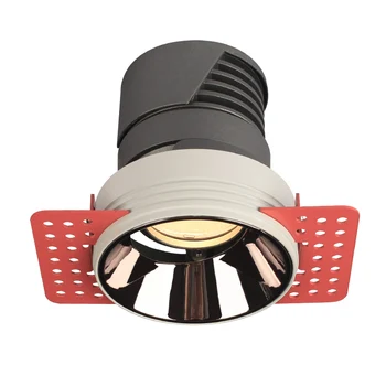 Aisilan Turas Juoda Įleidžiamas LED Šiaurės Downlight Built-in LED Taškus Vietoje šviesos 7W Patalpų Apšvietimo AC90-260V CRI>93