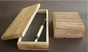Medinis langas, medinės laikymo dėžutė papuošalų dėžutė