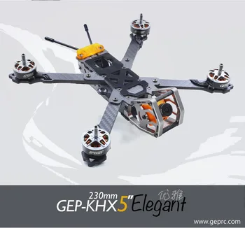 GEPRC GEP-KHX4/KHX5/KHX6 Hibridas-X Elegantiškas 4mm Rankos X Tipo Rėmas Kit w/ PBP 5V & 12V RC Modeliai, 