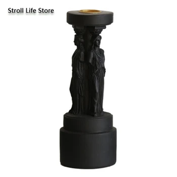 Graikijos Venera Žvakidė Romos Ramstis Skulptūra Žvakių Laikikliai Ornamentu Ins Vestuvių Centerpieces Namų Puošybai Bougeoir FC488