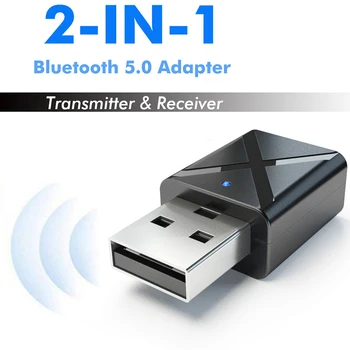 Bluetooth 5.0 o Imtuvas Siųstuvas Mini Stereo 