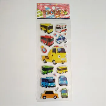 60 Lapų Priekaištauti Mažai Autobusų Lipdukai Anime Priekaištauti Autobusų Įklija, Vaikas Nešiojamas Decal Šaldytuvas Riedlentė Doodle Žaislas Burbulas Lipdukai