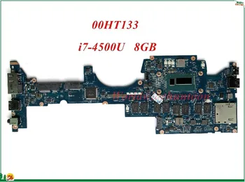 Aukštos kokybės MB 00HT133 Lenovo Jogos S1 Nešiojamą kompiuterį Plokštė ZIPS1 LA-A341P SR16Z I7-4500U 8 gb RAM Testuotas