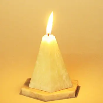 Prabanga Žvakė Šiaurės Stiliaus Geometrinis Kūgio Penkiakampis Aromaterapija Žvakės Eterinio Aliejaus Žvakė Stilingas Namų Dekoro