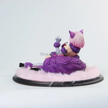 12cm Košė Kyrielight katė mergina Likimas Grand Kad Shielder Žvėris Seksualių merginų Veiksmų Skaičius, japonų Anime PVC suaugusiųjų Veiksmų Skaičiai