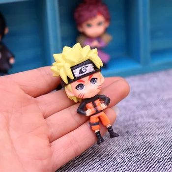 Veiksmo Žaislas Pav Naruto Sasuke Kakashi Skaičius Nustatytas Klasikinis Japonų Anime Statulėlės Derva Modelis Įrengti Eksploatuoja Muose Pastatuose Kokybės Žaislai Berniukams