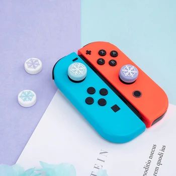 Snaigės Nykščio Rankena Nintendo Jungiklis Svirtinis Bžūp Kreiptuką Padengti Shell JoyCon Valdytojas Atveju Nintendo Jungiklis Priedai