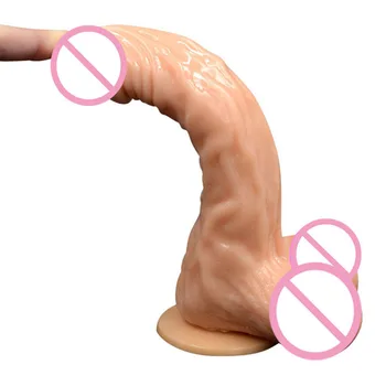 Maži pigūs siurbtukas dildo realistiškas penis dirbtinis vyrų lytinių organų netikras penis sextoys suaugusiųjų moterų minkštas vibratorių sekso žaislai