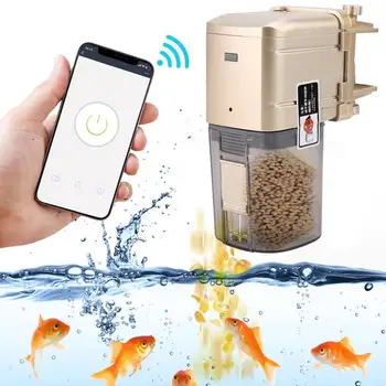 Mados WiFi Belaidis Nuotolinio Pažangios Kontrolės Skaitmeninės Automatinio Elektros Plastiko Žuvų Laikmatis Finansuojančiojo Namuose Akvariumą