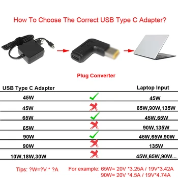 USB C Tipo Maitinimo Adapteris Jungtis Nešiojamas Asus Zenbook UX21A UX31A UX32A UX32V UX32VD USB C-4.0x1.35mm Dc Jack Kabelis