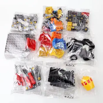 Suderinama su LEGOing 45002 įmontuotu 9206 didelių dalelių, Įvairių inžinerinių atsuktuvas didelis dalelių blokai