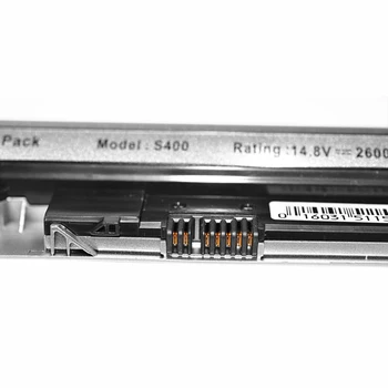 Sidabro 14.8 V Nešiojamas Baterija L12S4L01 L12S4Z01 Lenovo IdeaPad S300 S310 S400 S405 S410 S415 Flex 14 15D M30 M40 Serijos S400t