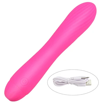 Spiralės Vibracija, Lazdele USB Įkrovimo Vibracijos Massager Masturbator Žaislas Moterims Health99
