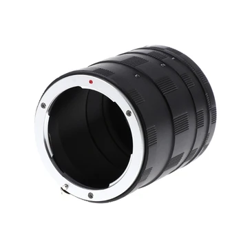 Macro Extension Tube Žiedai Nustatyti Rankinį Fokusavimą Sony E Mount NEX Fotoaparatą A7 A5100 14#20