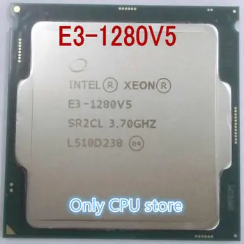 Intle E3-1280 v5 3.7 GHz Keturių Branduolių procesoriai, Kompiuterio CPU E3-1280v5 scrattered vienetų nemokamas pristatymas