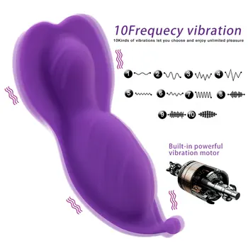 Belaidžio Gulėjo Ant Kelnaitės Vibratoriai Klitorio Stimuliatorius Sekso Žaislai Moterims, Moteriška Masturbator Mašina Moterų Toyes Analinis Massager