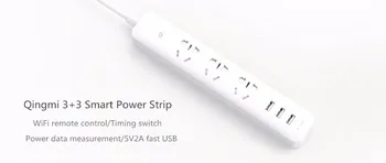Xiaomi mi Lizdo Prijunkite namų Apyvokos ilgiklis Power Board 3/5/4/6/8 Hole 3 USB Greito Įkrovimo 2500W 10A 250V ES