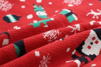 Plius Dydžio Megztinis Sniego Elnias Megztiniai Naujas Kalėdų Senelio Kalėdos Raštuotas Kalėdų Megztiniai Viršūnes Vyrams, Moterims, Puloveriai