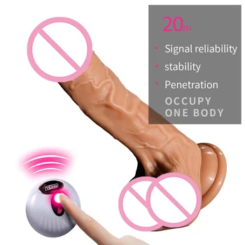 Vibruojantis Dildo Su 360° Rotacija-Adorime 178mm 10 Galinga Vibracija Įkrauti Realus siurbtukas Sekso Žaislai Moterims