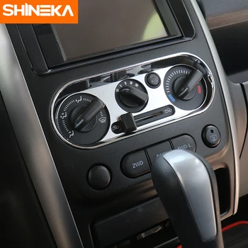 SHINEKA Auto ABS, Oro Kondicionierius Jungiklis Reguliuoti, Padengti Apdailos Rėmelį, Interjero A/C Automobilių Optikos Reikmenys Suzuki Jimny 2007-