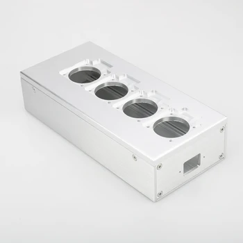 Audiocrast PC1 Visą aliuminio HIFI ES energijos atveju Europos standarto kištukinis lizdas, važiuoklės HiFi DIY dėžutę