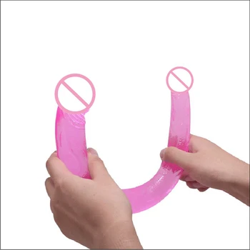 Kulka Vibratorius su Dvigubą Vibratorių Dual Varpos Galvos Ilgio Varpą Suaugusiųjų Sekso Žaislai, Lesbiečių Moterų Masturbacija Sekso Produktai