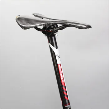 EC90 naujas anglies pluošto sėdynė po 27.2/30.8/31.6*350/400mm ultralight dviračio sėdynės vamzdelio anglies pluošto dviračių dalys