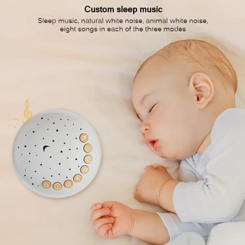 Vaikų Miegamasis Miego Dekoro, Žaislų, Naktį Žvaigždės Šviesos Projektorius Gali Nuotolinis Valdymas Laikmatis Auto-Izoliuoti Miego Žaislas su Muzika