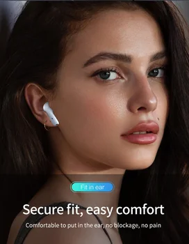 Airpodsor TWS Belaidės ausinės Ausinė Bluetooth 5.0 Ausines sporto laisvų Rankų įrangos Ausinių Su Mikrofonu išmaniųjų Telefonų 