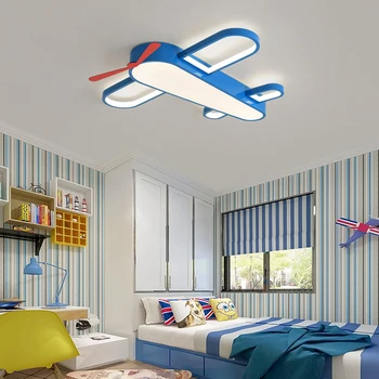 Šiaurės lėktuvu, vaikams, Vaikų kambario, namo apdaila, miegamasis dekoro led lempos, lubų šviestuvai, patalpų lempos kambarį