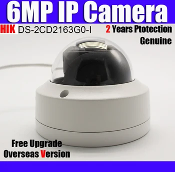 Hikvision DS-2CD2163G0-I DS-2CD2163G0-YRA 6MP Dome Network Camera POE H. 265 IR30m SD Kortelės Lizdas, IP Kameros Pakeisti DS-2CD2185FWD-I