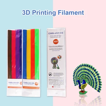 DEWANG 3D Rašiklis, Kaitinamosios Papildymo 1.75 mm ABS 3D Spausdinimo Gijų Plastikiniai 3D Spausdintuvas Pen 40 Kryptis žaislai vaikams Gimtadienio Dovana