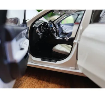 1/18 NOREV Modelis Mercedes Benz C200 Balta Diecast Modelio AUTOMOBILIŲ Žaislai vaikams, Berniukams, mergaitėms, Dovanos Rinkimo Metalo,Plastiko,Gumos