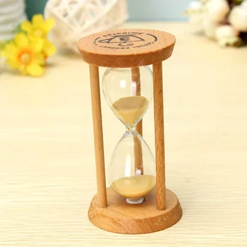 3 Minučių Sandglass Smėlio Stiklo, Smėlio Laikrodis Laikmatis Laikrodis Atgalinės Atskaitos Laiką Medinis Rėmas Namų Puošybai Stalo Ornamentas