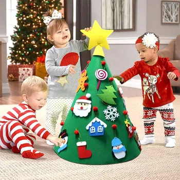 Dirbtinės Kalėdų Eglutės PASIDARYK pats Jaučiau, Medžio Žaislas Kalėdų Kamuoliukus Naujųjų Metų Dekoracija Kalėdų Stalo Dekoravimui Runner Dangtis
