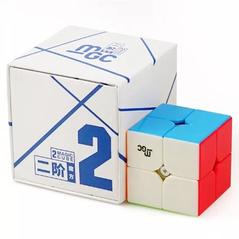 Yongjun YJ MGC 2x2 Magnetinio Magic Cube YJ MGC 2x2x2 Greitis MGC2 Cubo magico vaikai neo kubas Smegenų Mokymo Žaislų, Vaikai, Vaikams, žaislas