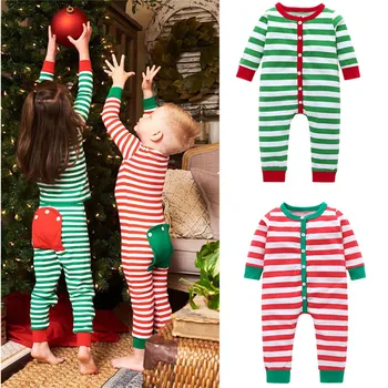 2018 kalėdų baby girl drabužiai minkštos vilnos vaikai vienas gabalus Jumpsuits Pižama 0-24M kūdikis, mergaitė berniukų drabužius, kūdikių kostiumai