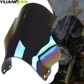 Už Yamaha V-Max 1200 Motociklų ABS Juoda priekinio Stiklo, Priekinio stiklo Honda CB400 CB600 CB750 CB900 CB919 CB250 Hornet Visus Metus